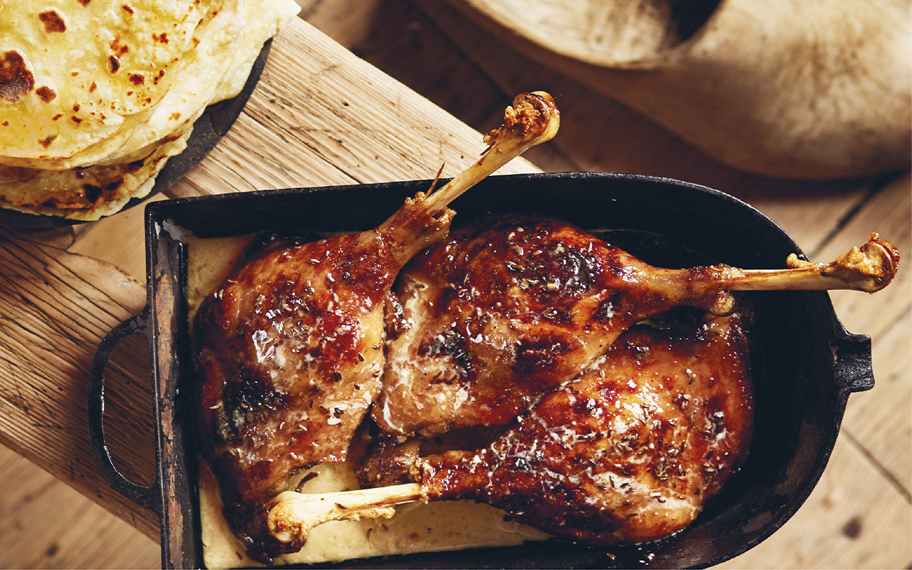 Gróbská husí stehna