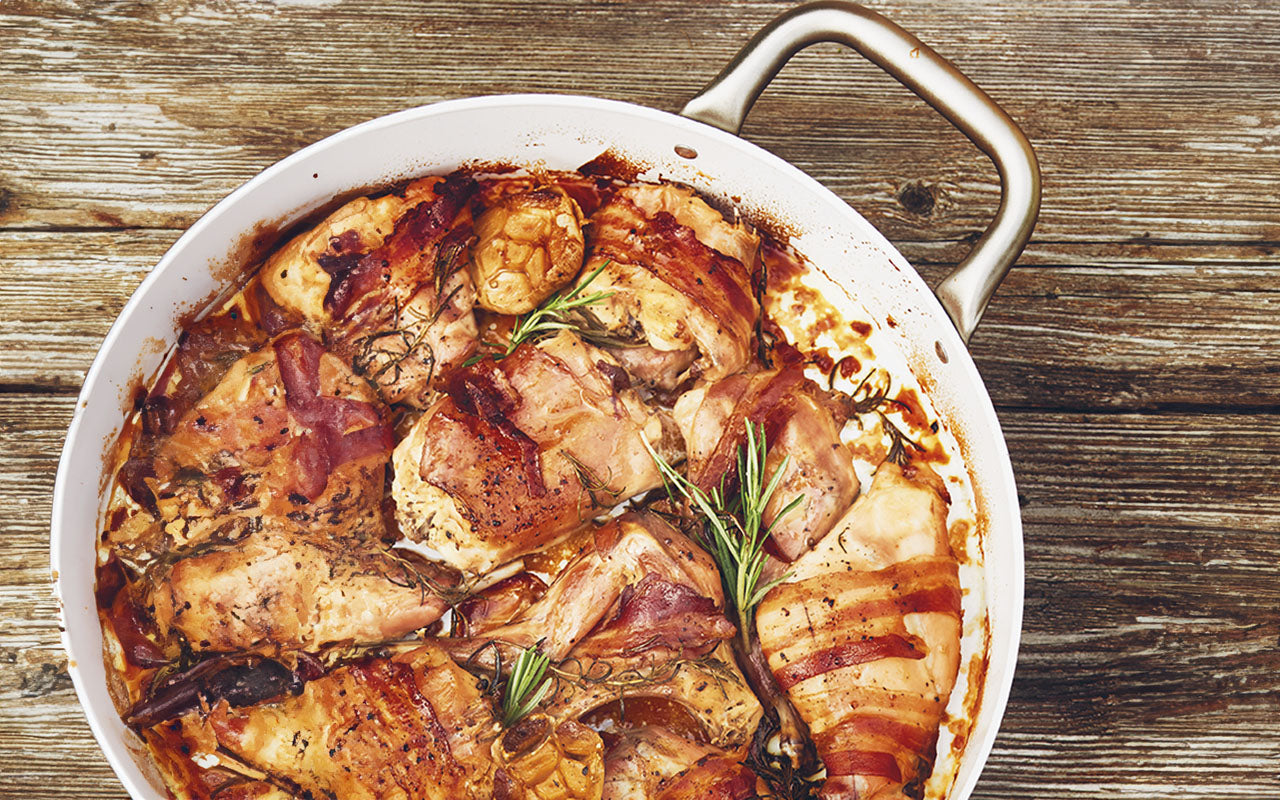 Králík na česneku