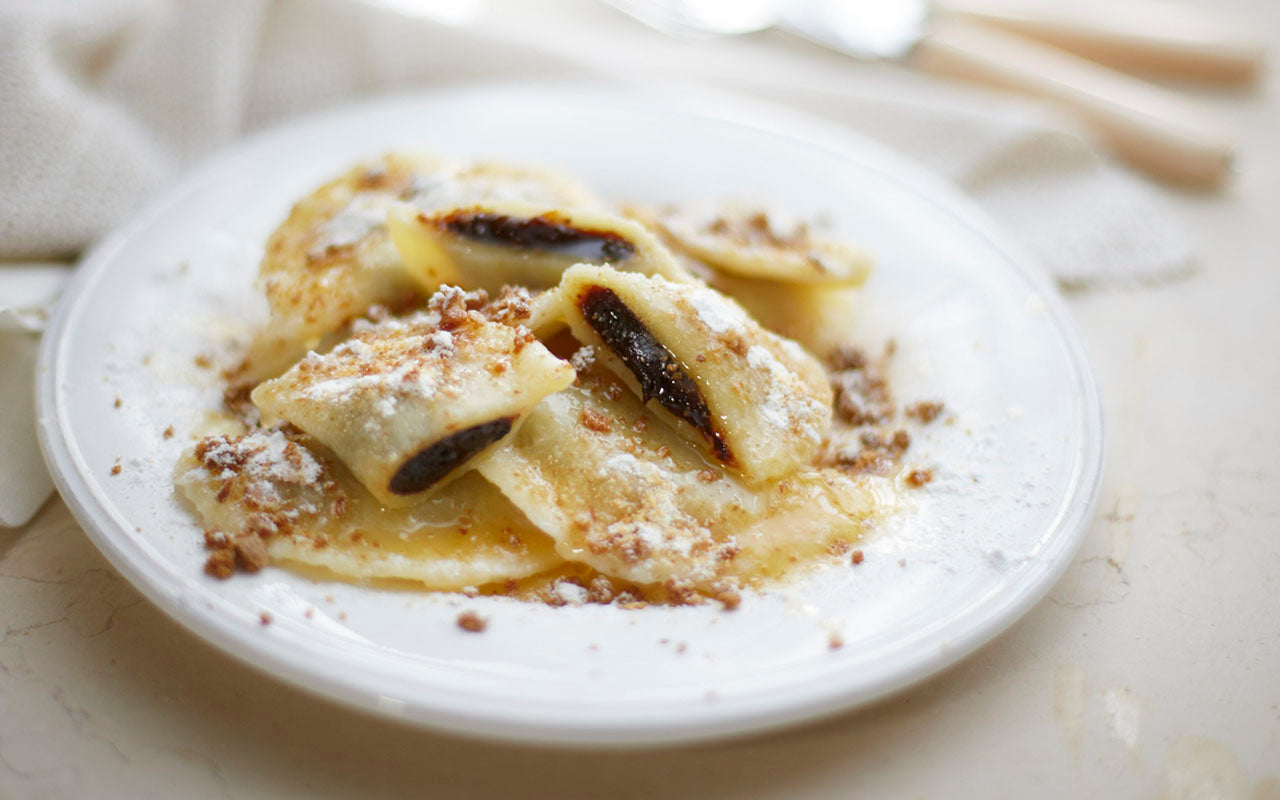 Tvarohové taštičky s povidly