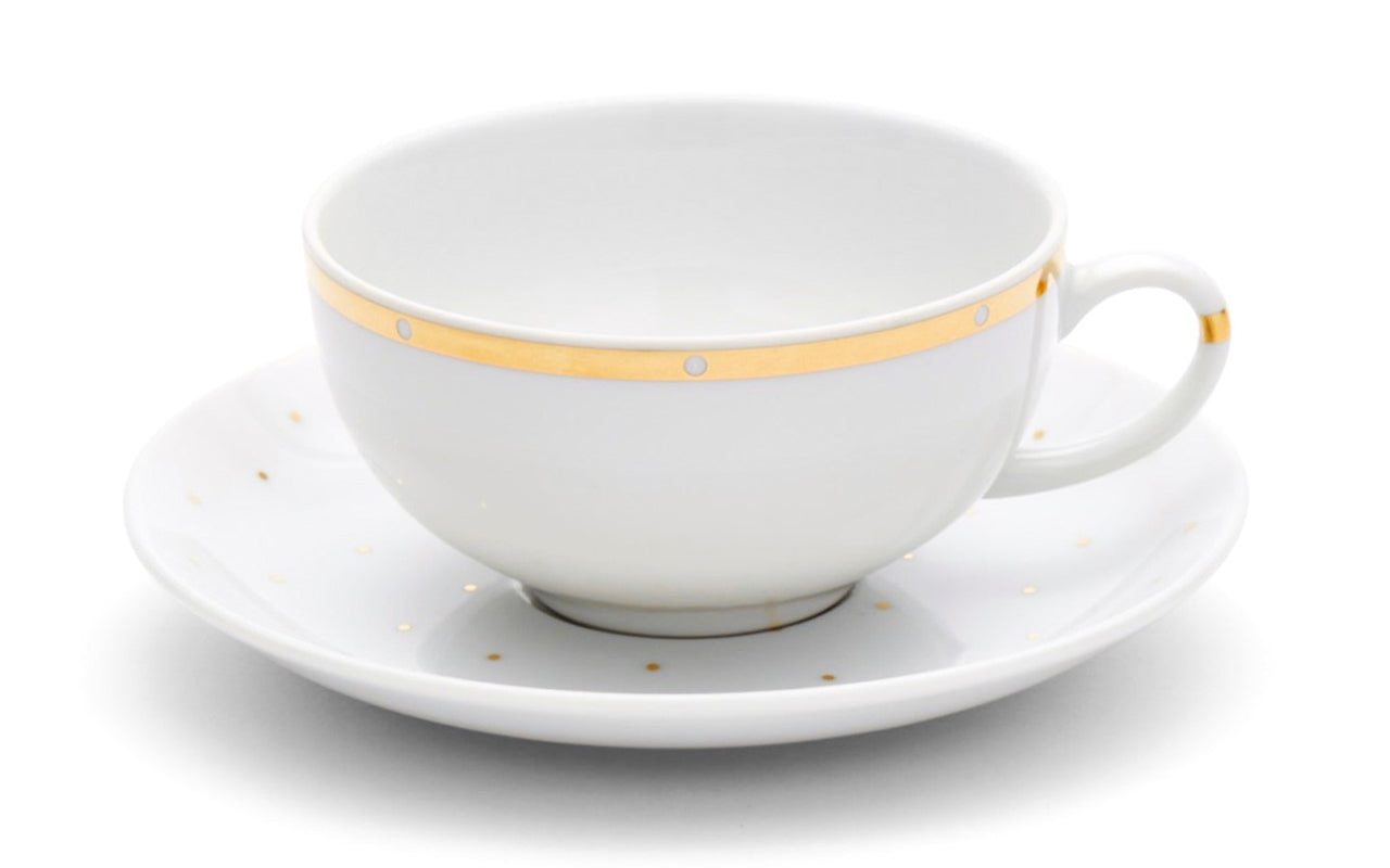 Čajový šálek s podšálkem